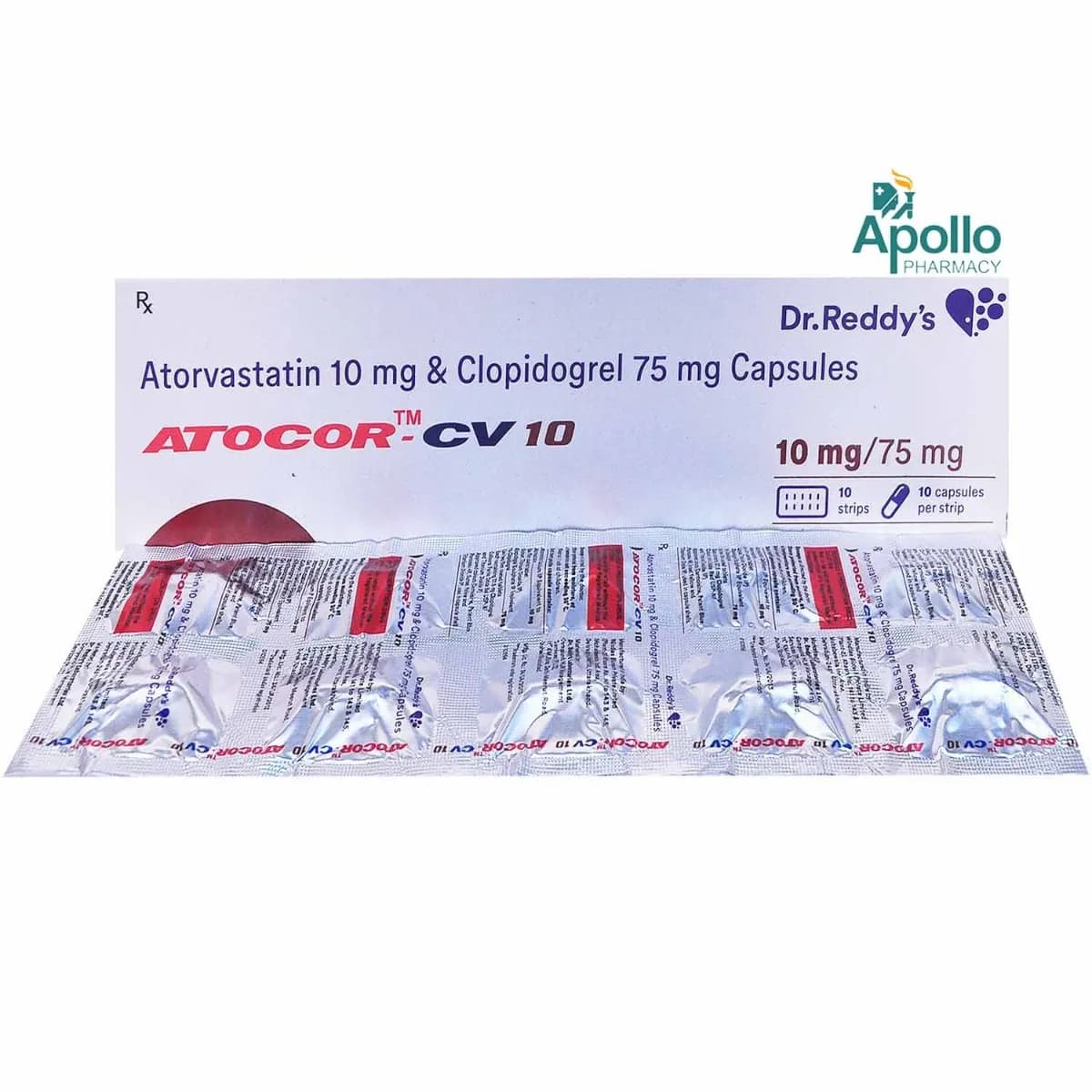 ATOCOR CV 10MG CAPS