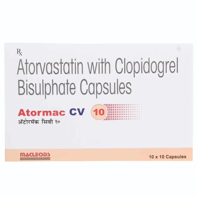 Atorax Cv 10MG Tab