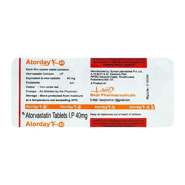 ATORDAY 40MG TAB