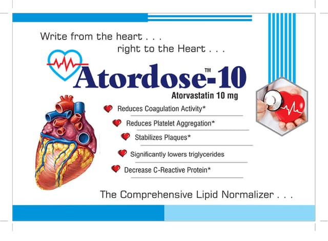 Atordose 10MG Tab