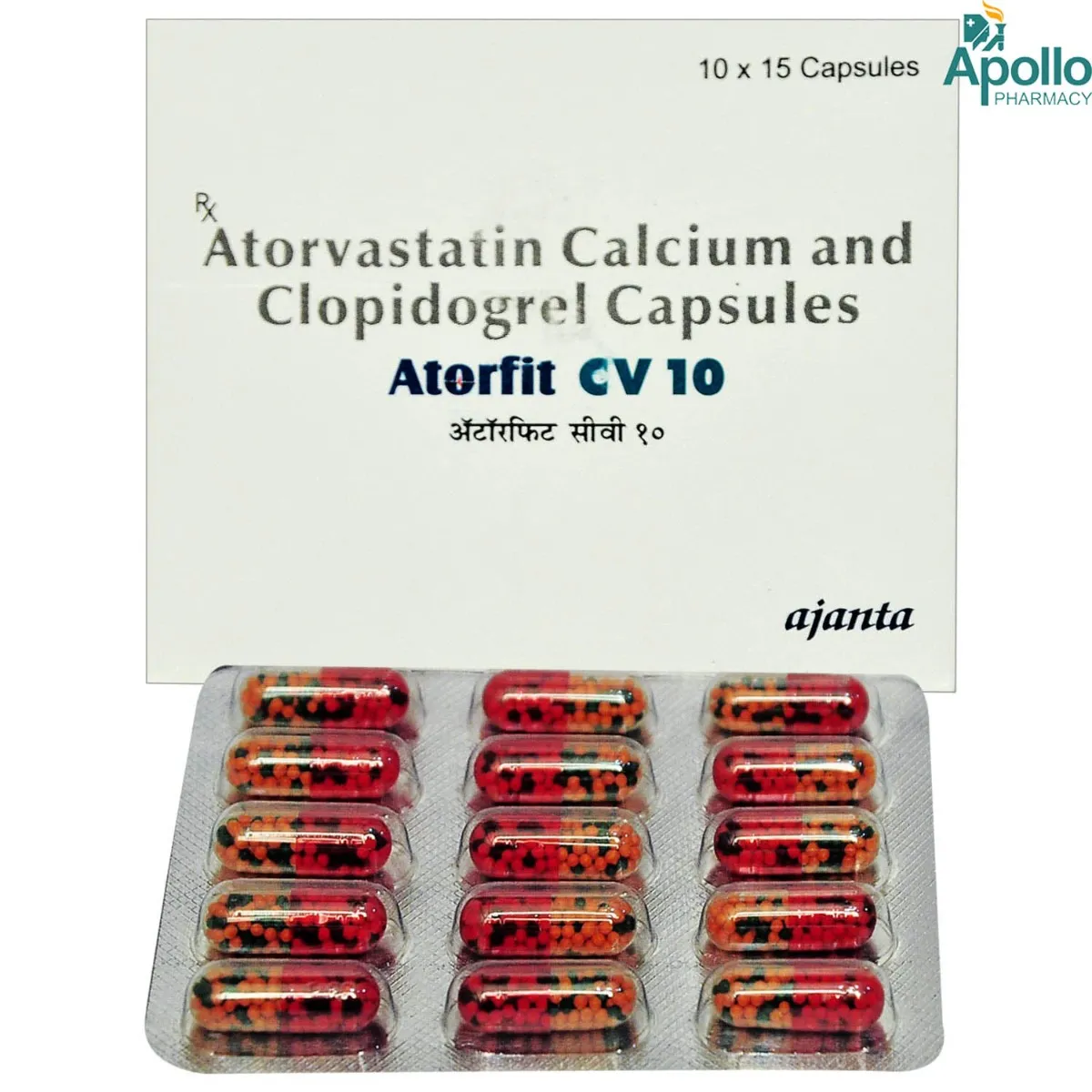 ATORFIT CV 10/75MG CAP