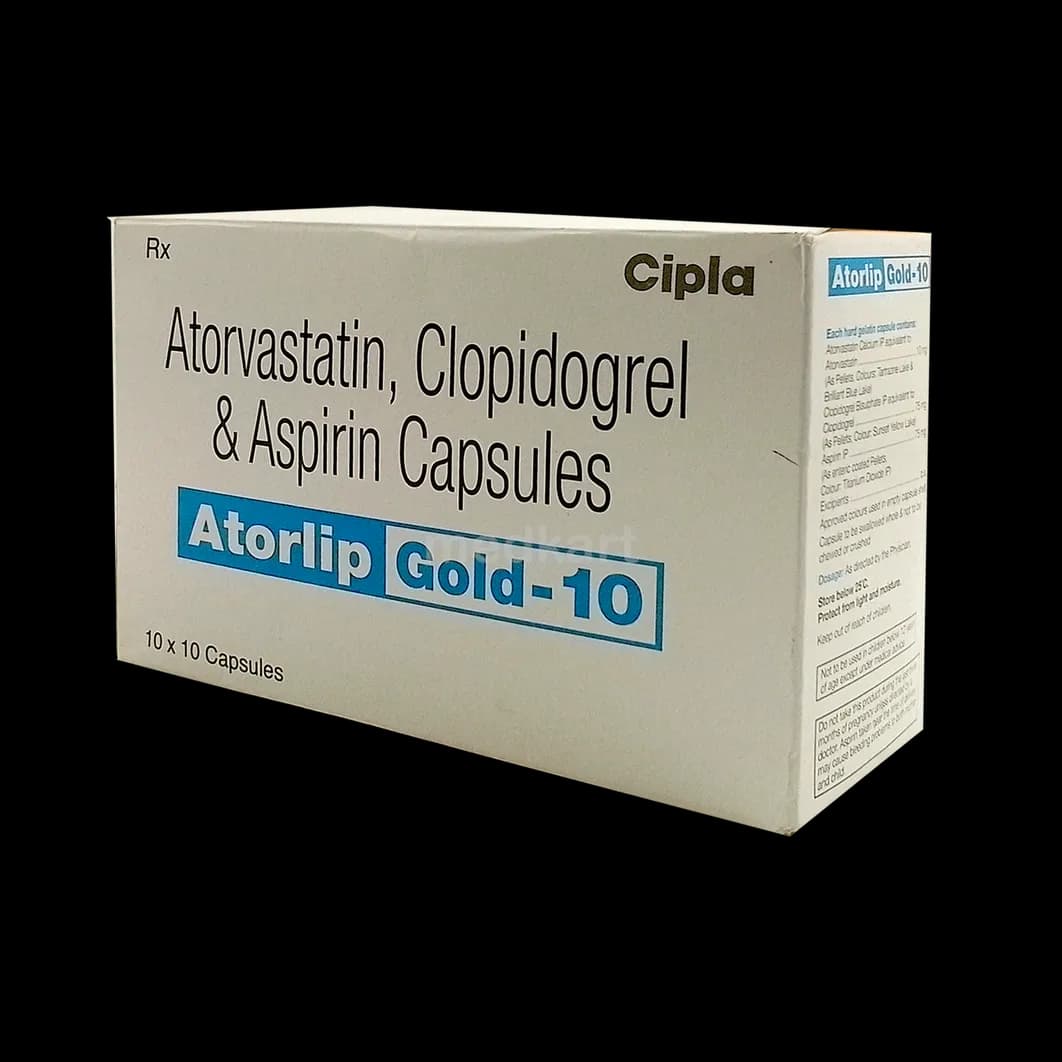 ATORLIP GOLD 10MG CAPS