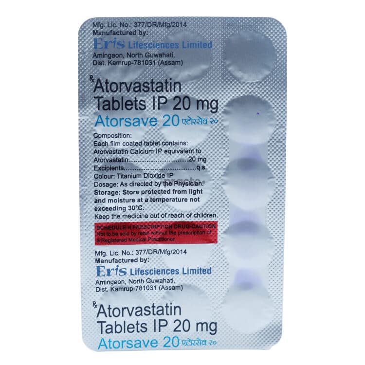 ATORSAVE EZ 20 TAB