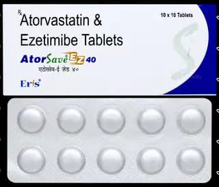 Atorsave Ez 40 Tab