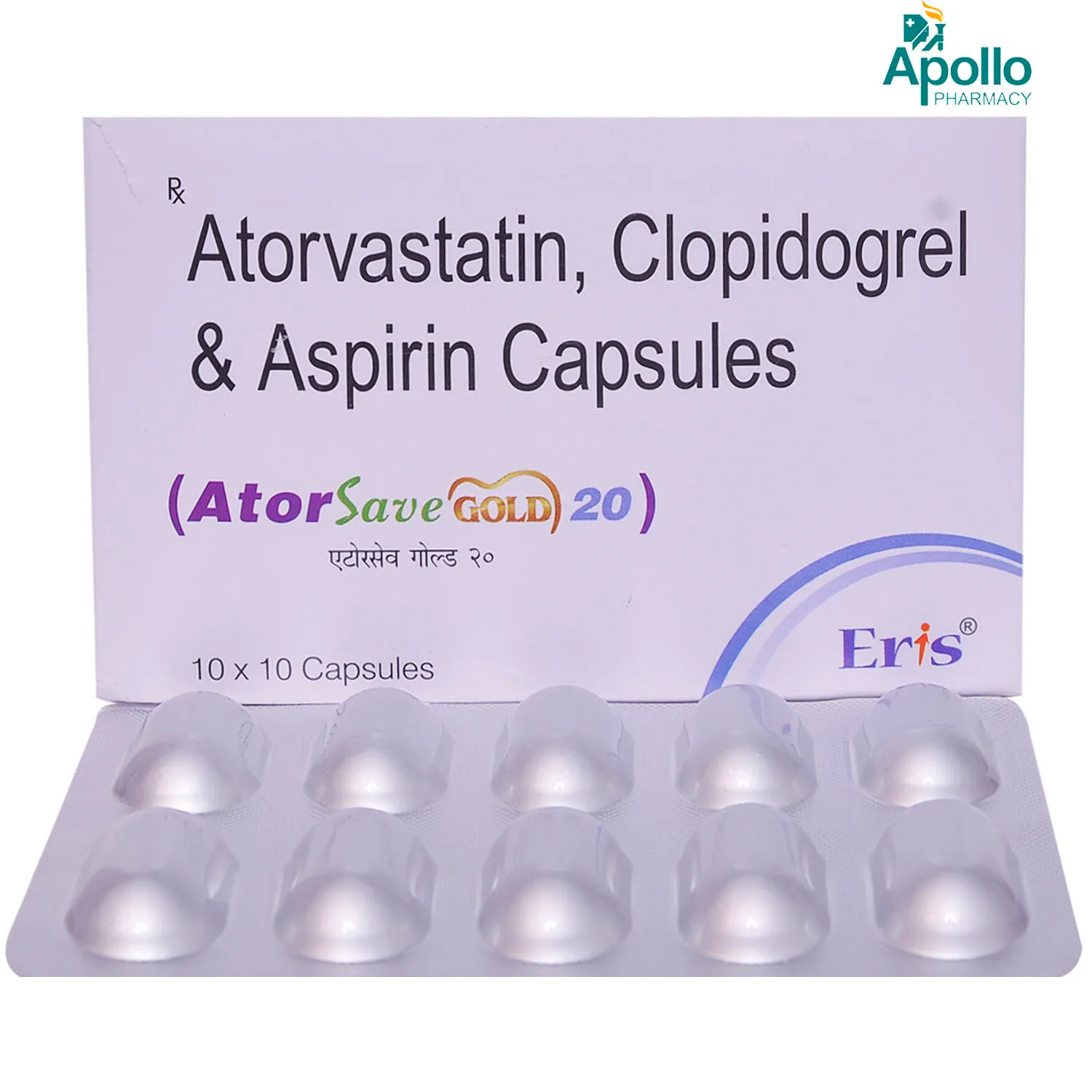 ATORSAVE GOLD 20MG CAP