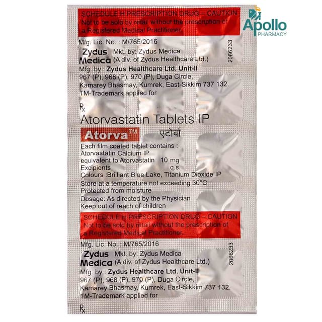 Atorva 10 Tablet