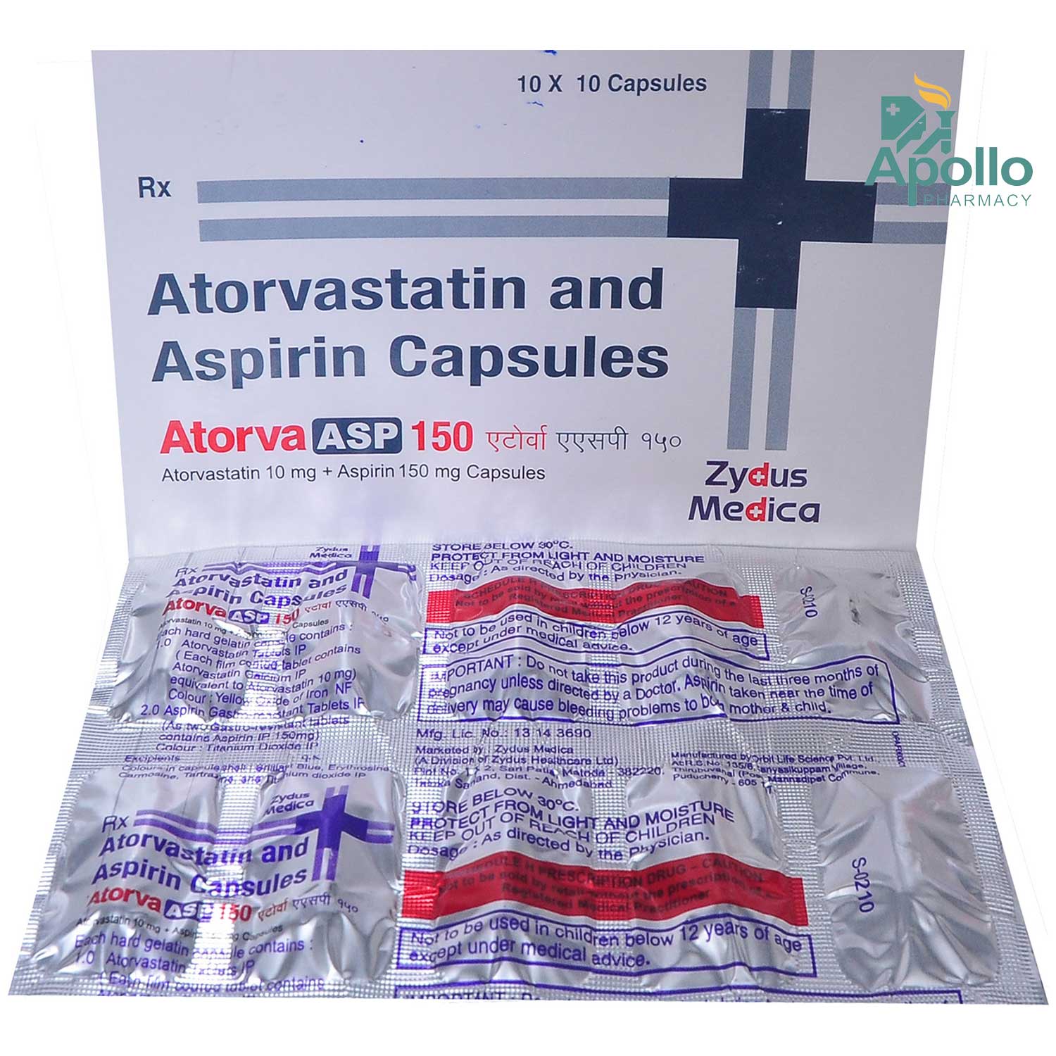 ATORVA ASP 150 CAP