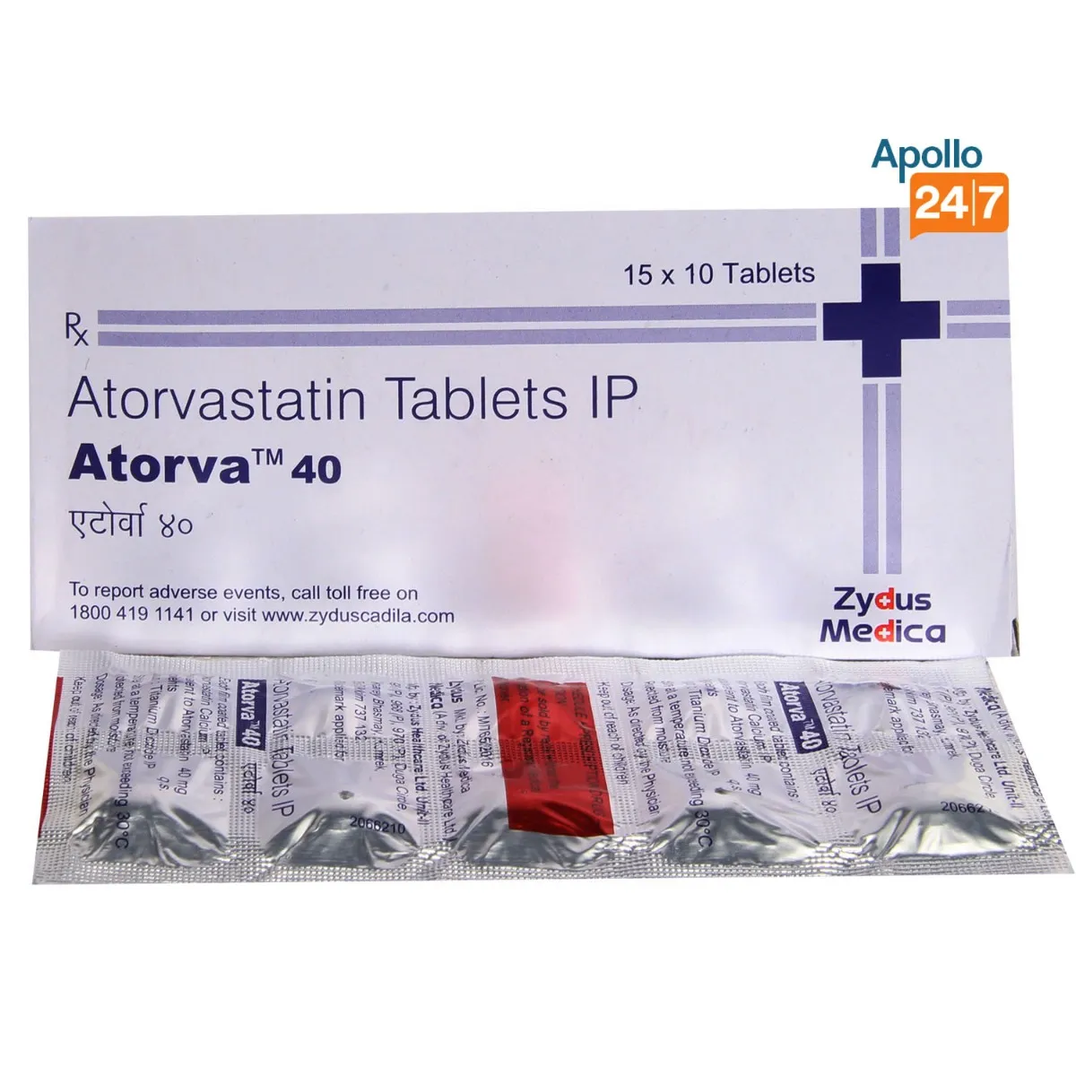 ATORVA E 40 TAB