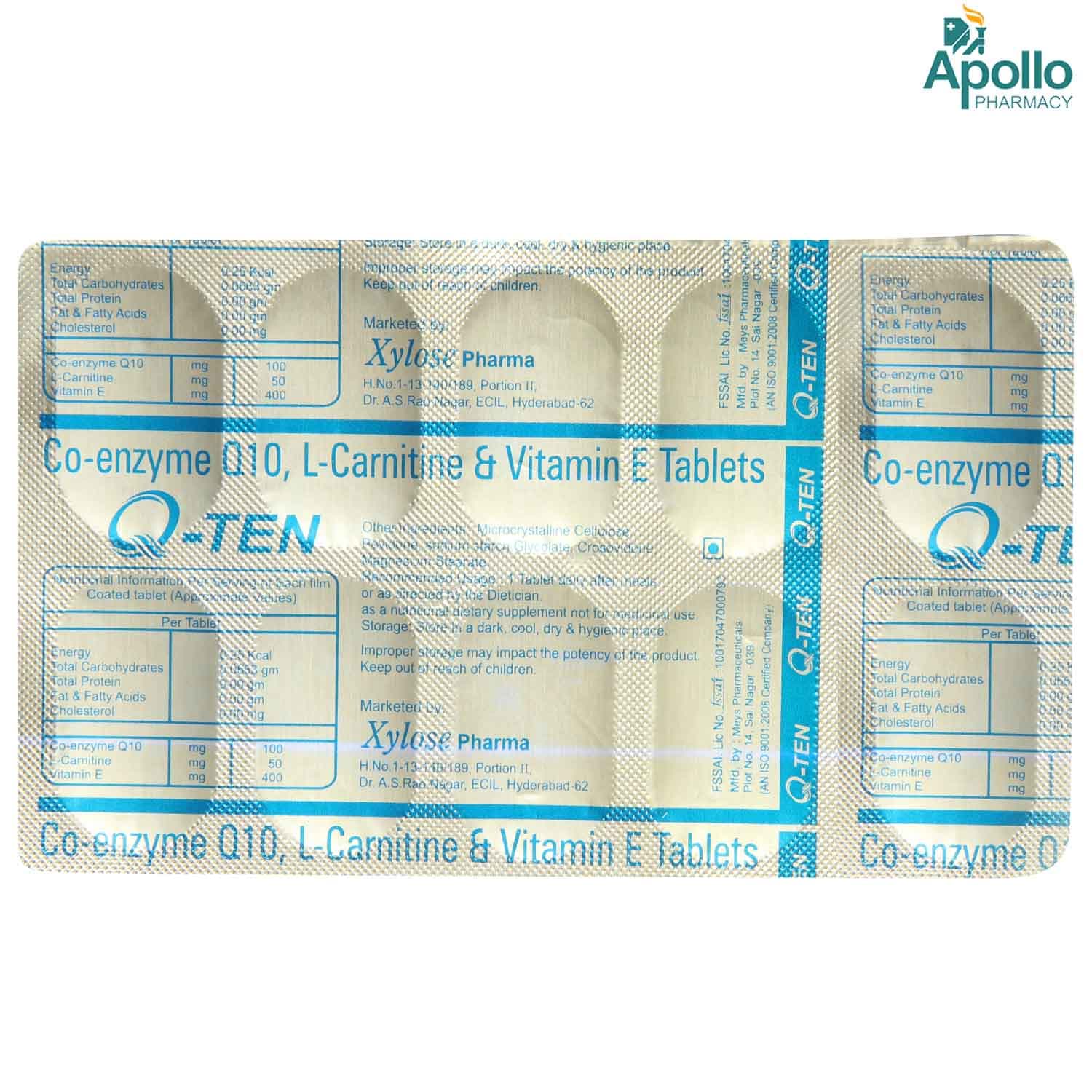 ATP Q 10 TAB
