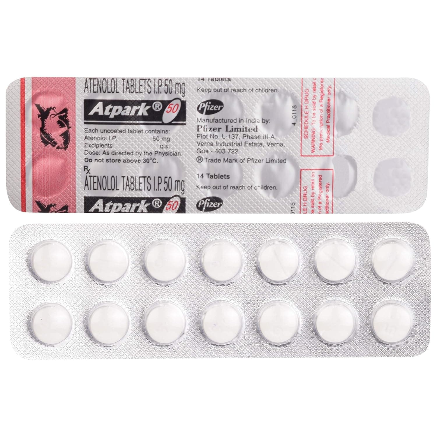 Atpark 50MG Tab
