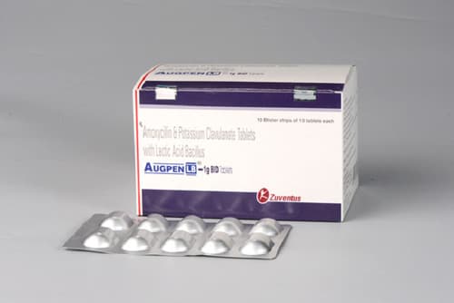 AUGPEN 1GM BID TAB