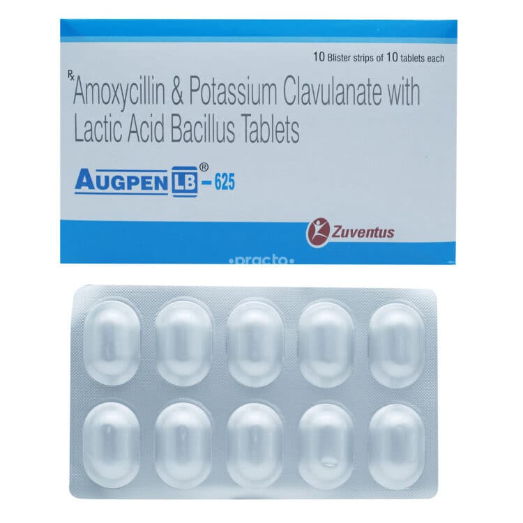 AUGPEN LB 625MG TAB