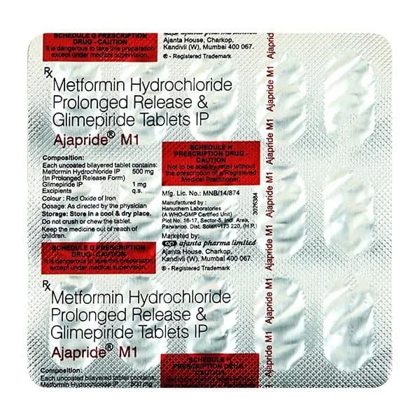 AUROGLYDE-1/500MG TAB