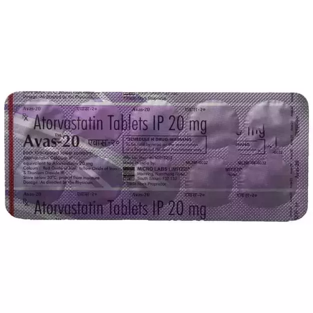 AVAS EZ 20MG TAB