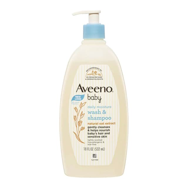 Aveeno Baby Daily Moisture Wash And Shampoo