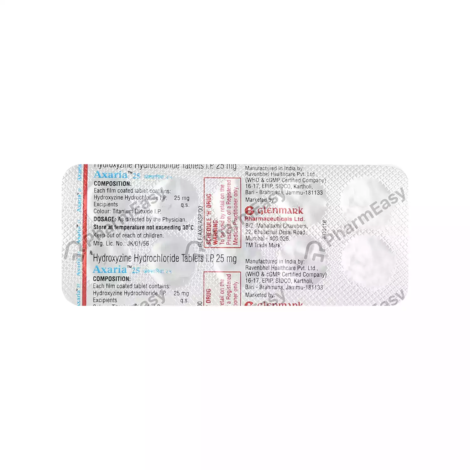AXARIA 10MG TAB