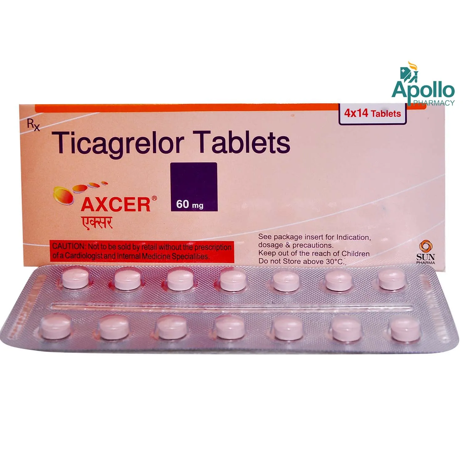 AXCER 60MG TAB