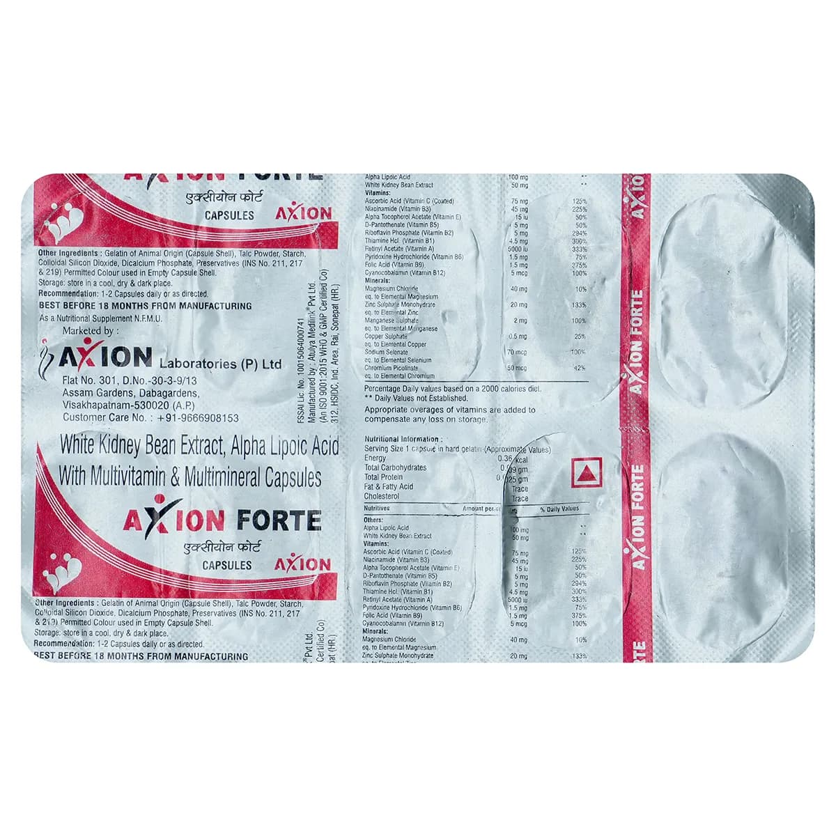 Axion Forte Caps