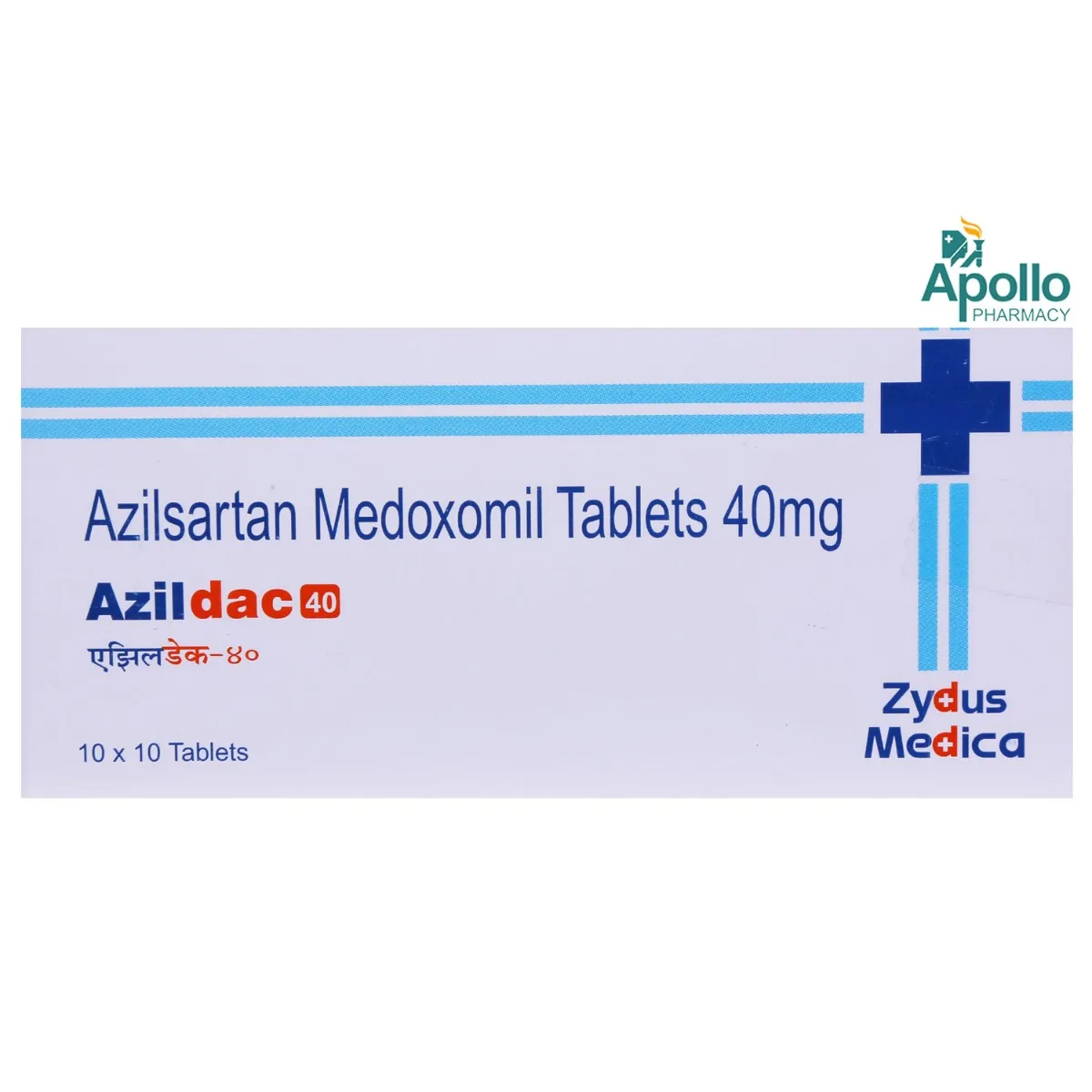 AZILDAC 40MG TAB