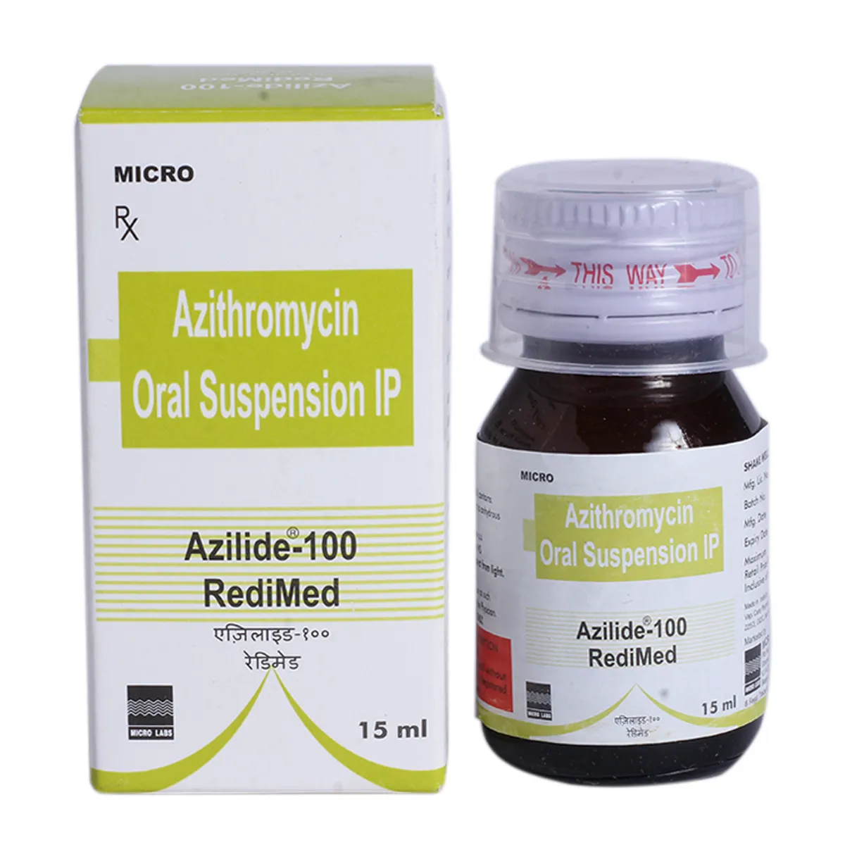 AZILIDE 100MG REDI