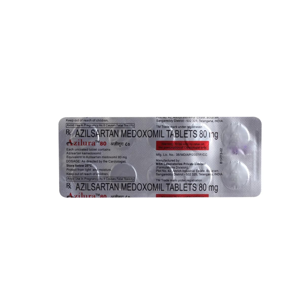 AZILURA 80 TAB