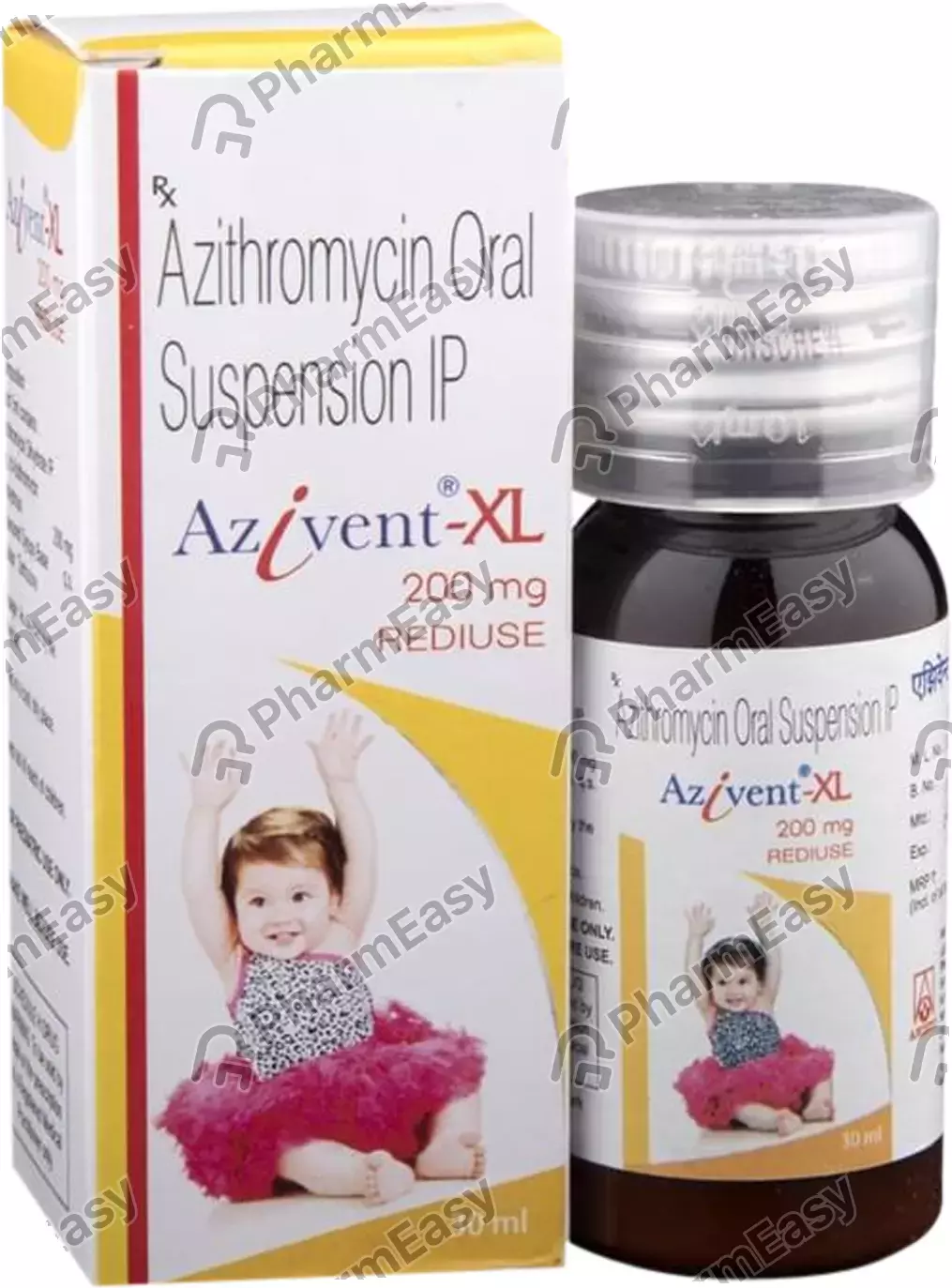 AZIVENT 200MG RED