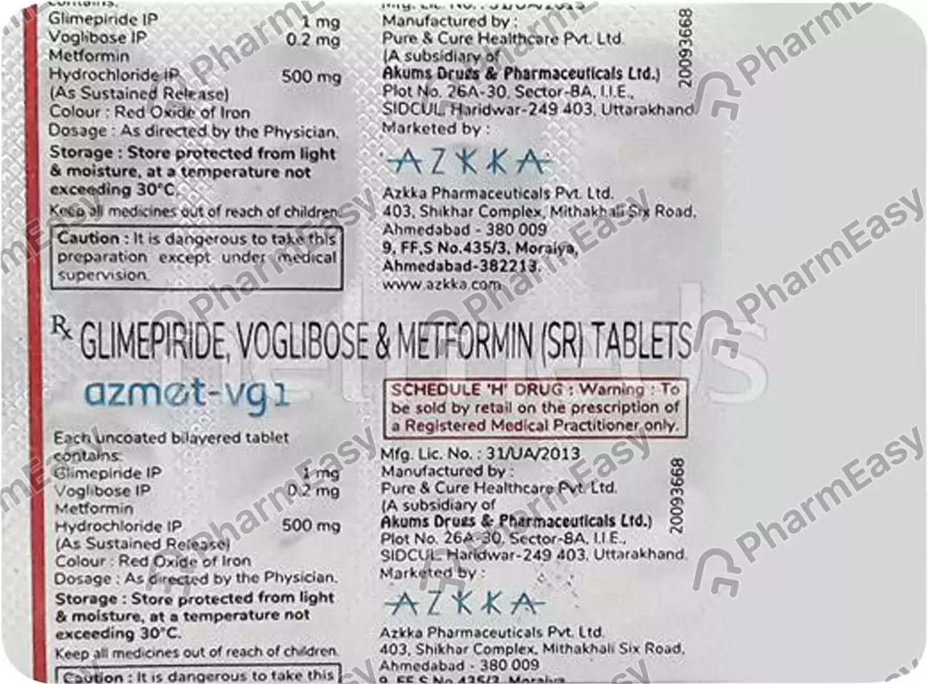 AZMET VG 1 TAB