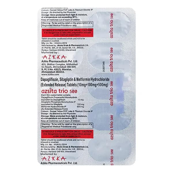Azsita Trio 500 Tab