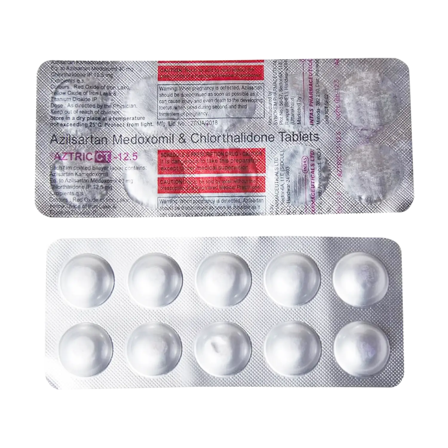 AZTRIC CT 12.5MG TAB