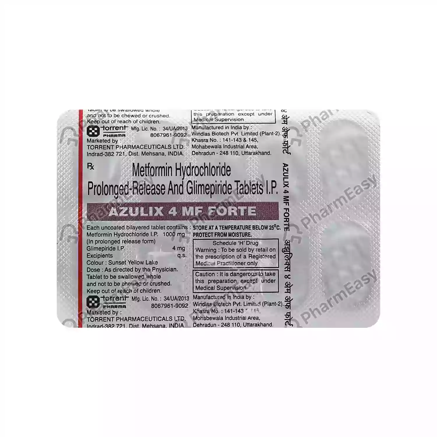 AZULIX 4 MF FORTE TAB