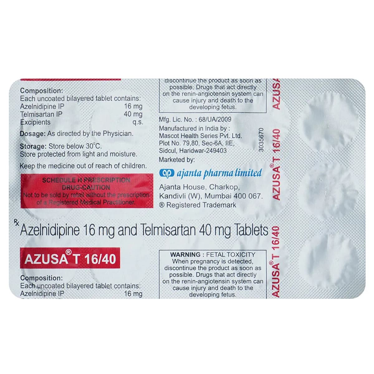 AZUSA T 16/ 40TAB