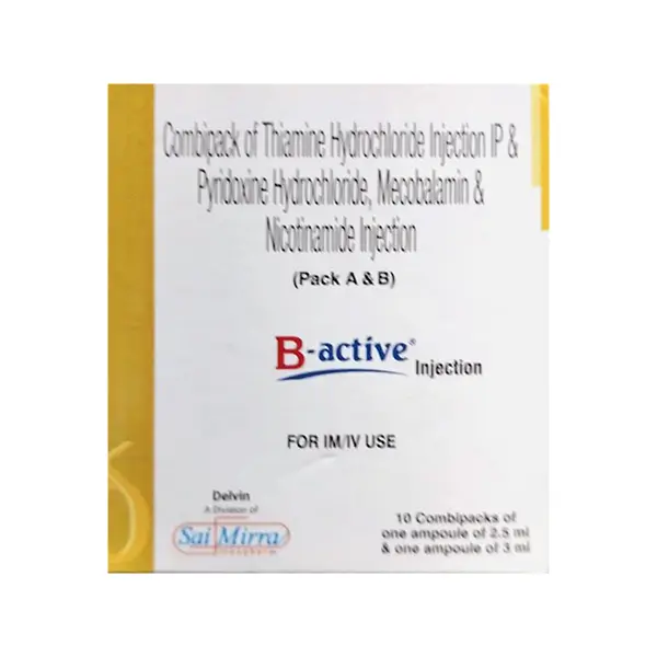 B-ACTIVE COMBIPACK INJ