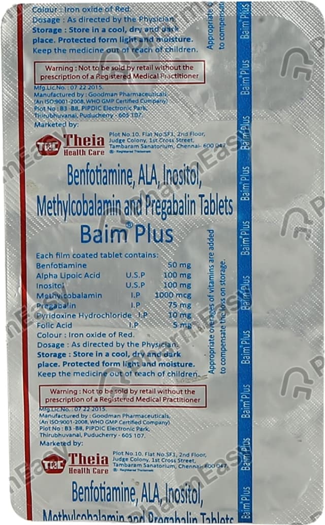 B AIM PLUS NT TAB