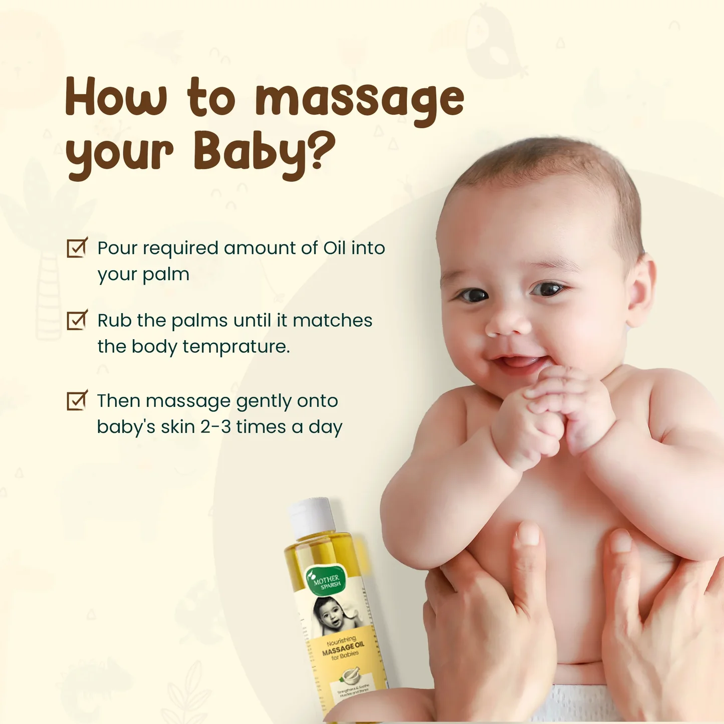 BABIS CARE NOUR. BABY MASSAGE OIL