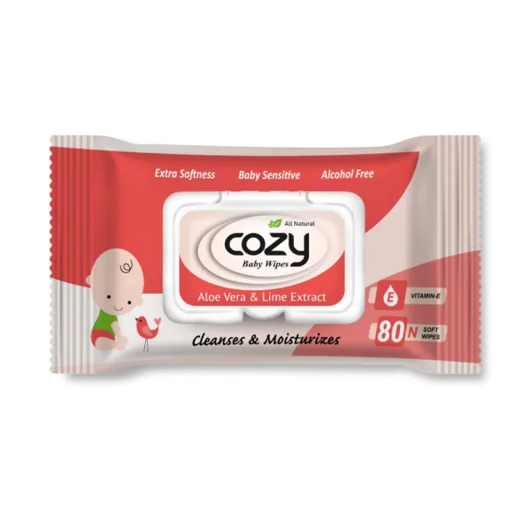 Cozy Baby Wet Wipes with Lid