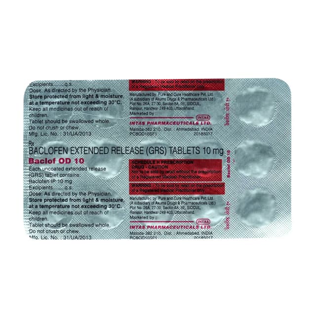 Baclof-10MG Tab