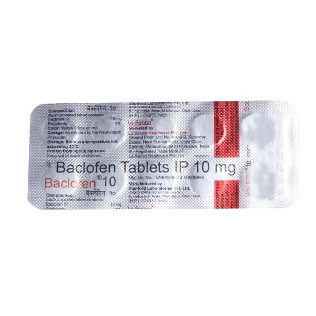Bacloren 10MG Tab