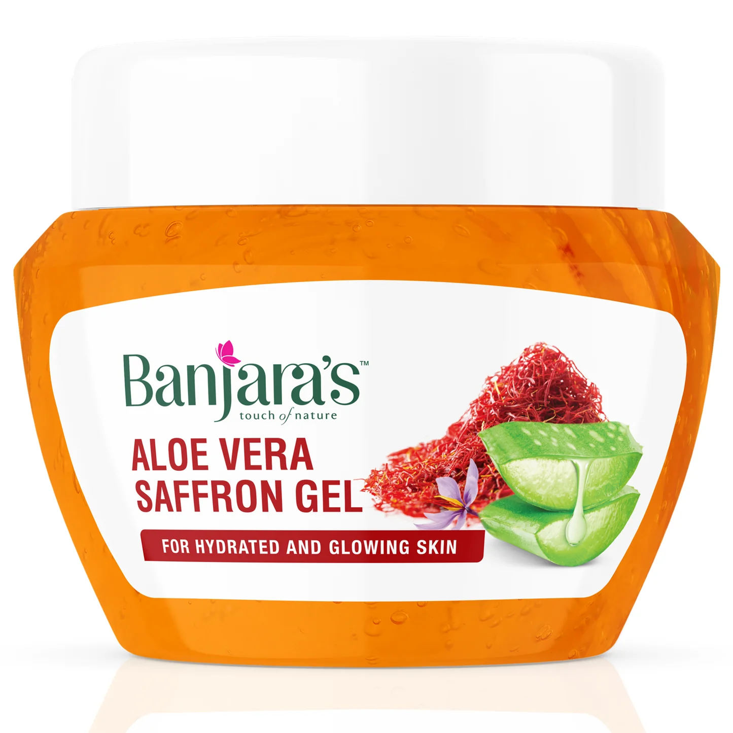 Banjaras Aloe Vera Saffron Gel