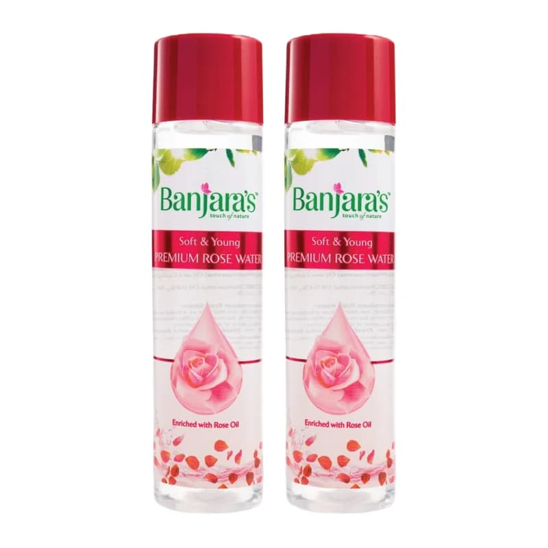 Banjaras Soft And Young Premium Rose Water