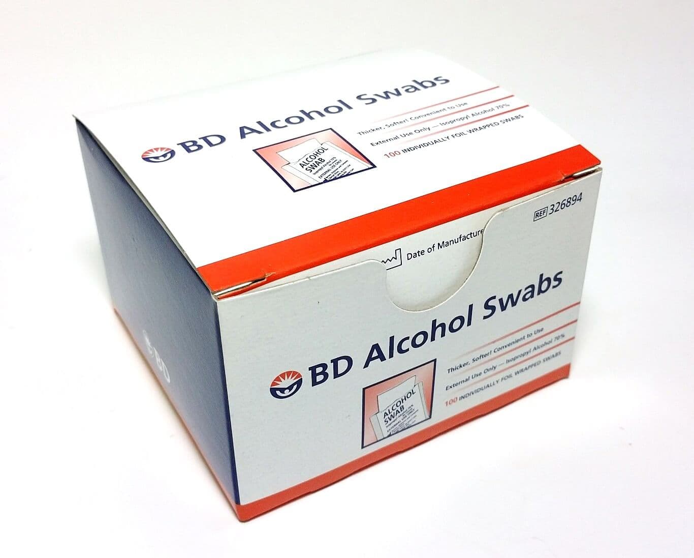 BD ALCOHOL SWABS