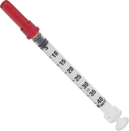 BD INSULIN U40IU SYRINGE