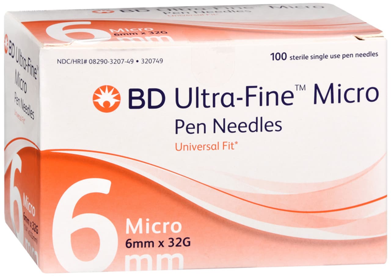 BD ULTRA PEN NEEDLE 6MM