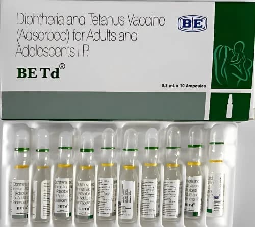 BE TD VACCINE FOR ADULTS 0.5ML
