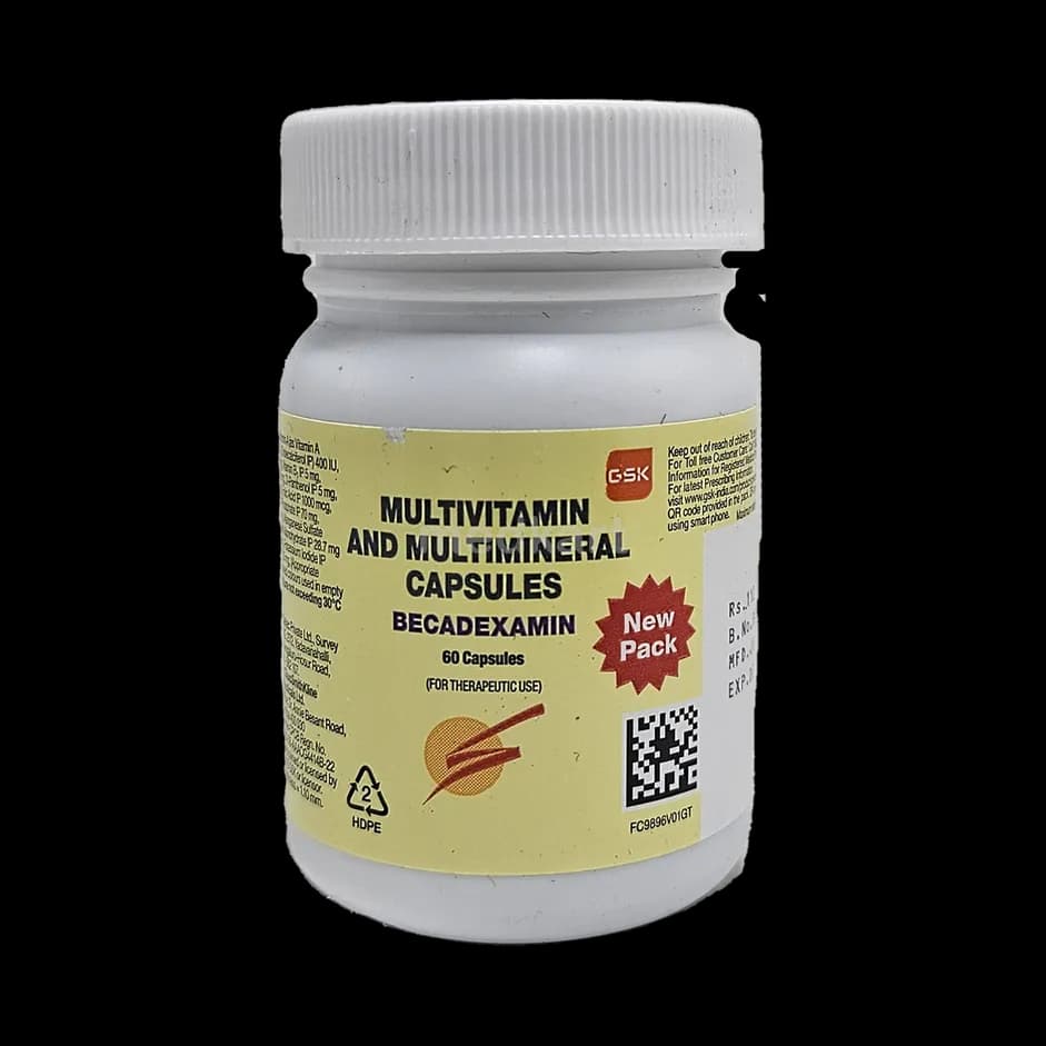 BECADEXAMIN CAP 60`S