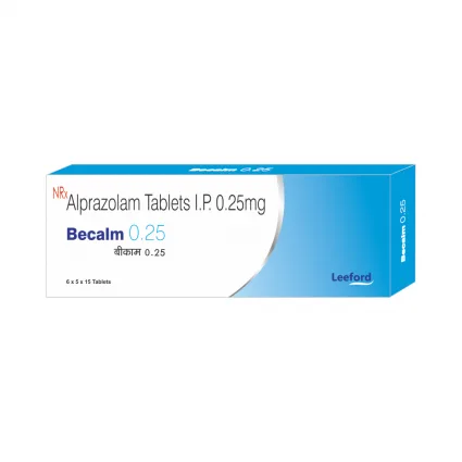 Becalm 0.25 mg Tablet