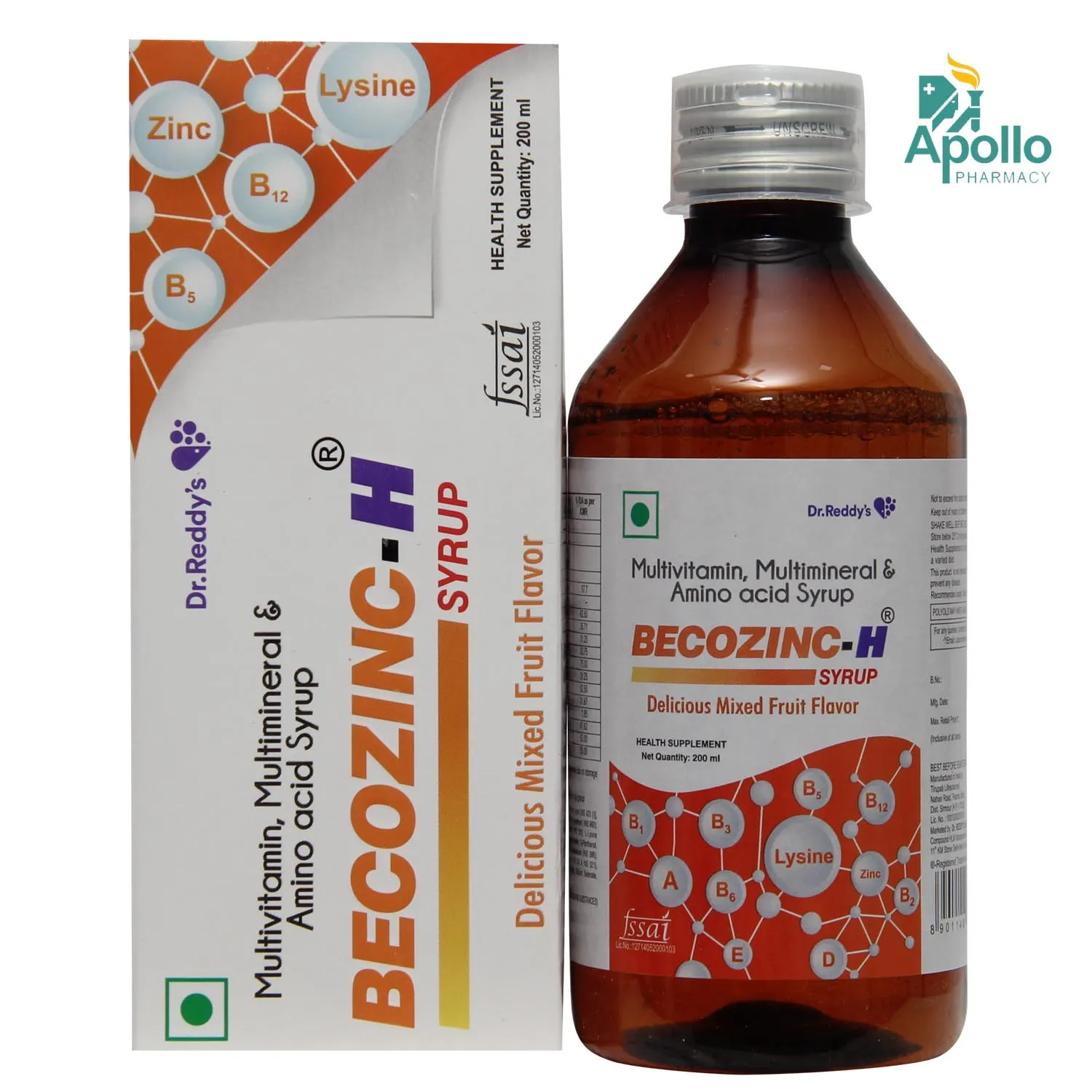 BECOZINC H SYRUP