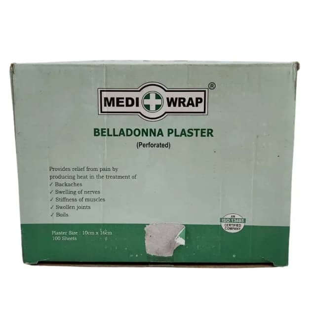 Belladonna Perforated Plaster (10cmx16cm)