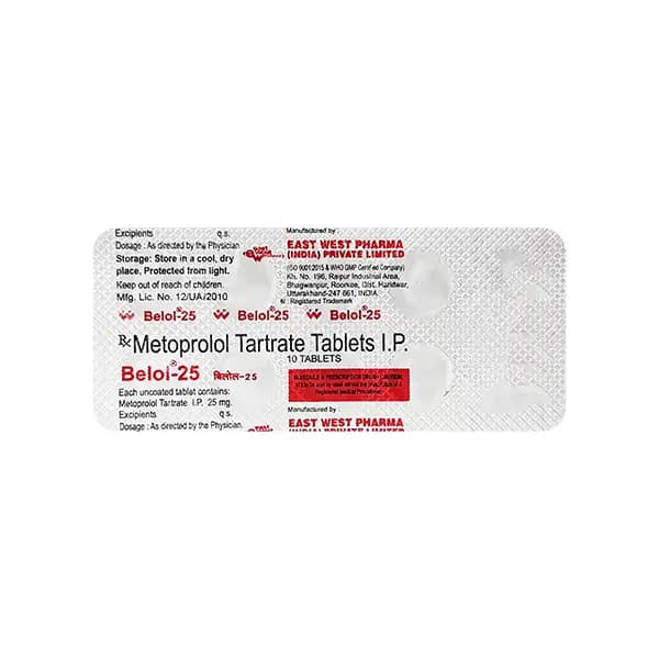 Belol 25MG Tab