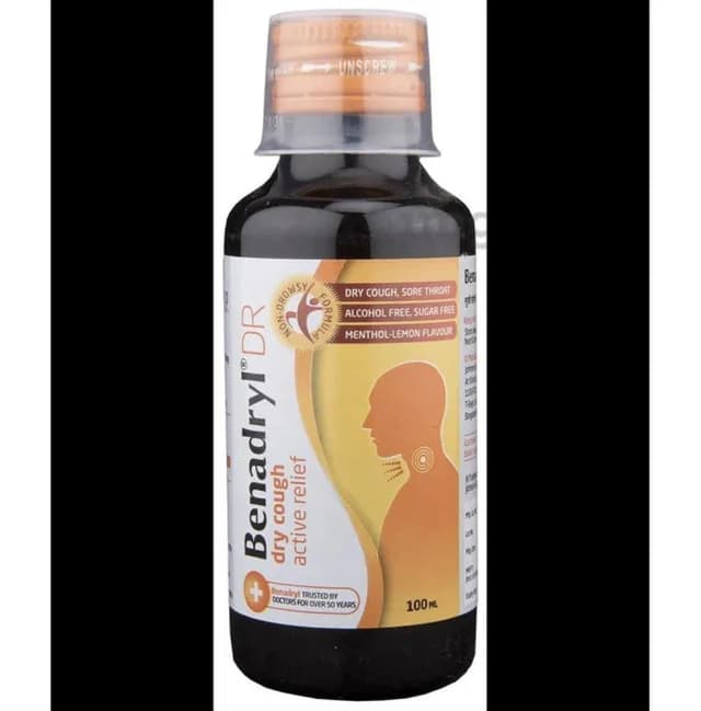 Benadryl Dry Cough Active