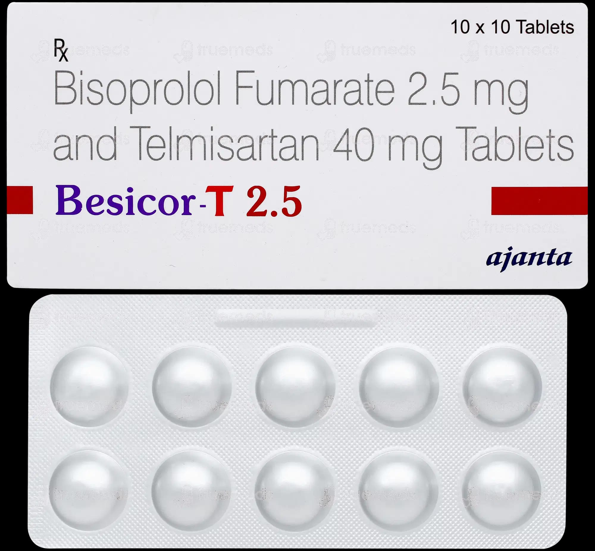 BESICOR T 2.5/40 MG TAB 10`S